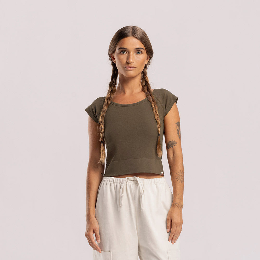 BUDHI MUDRA Seamless cap sleeve _3 Colors