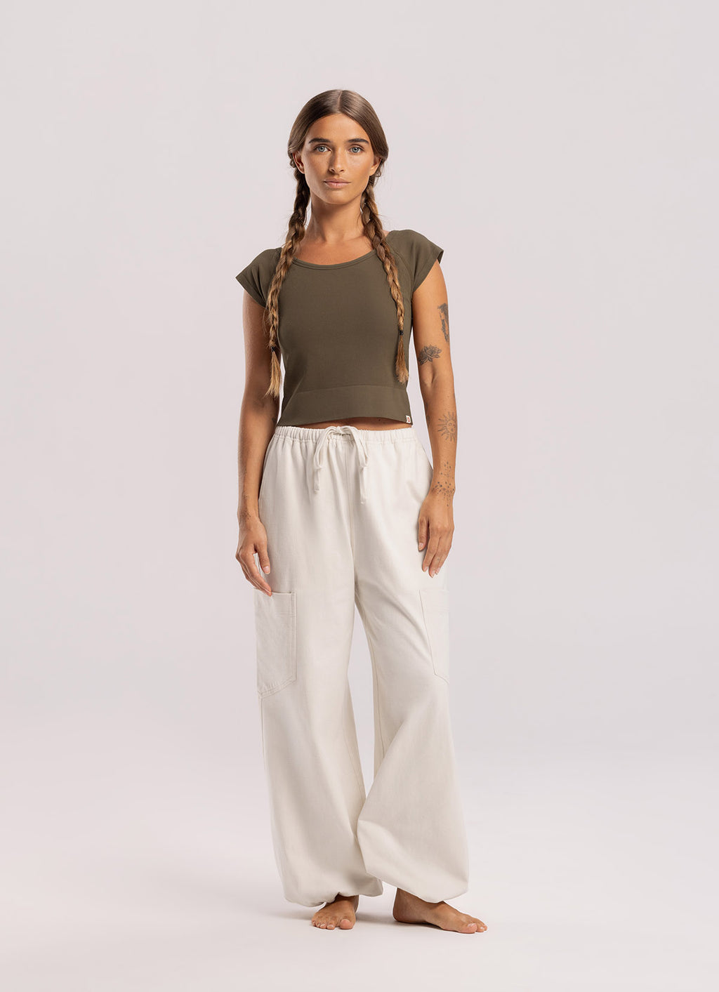 BUDHI MUDRA Seamless cap sleeve _3 Colors