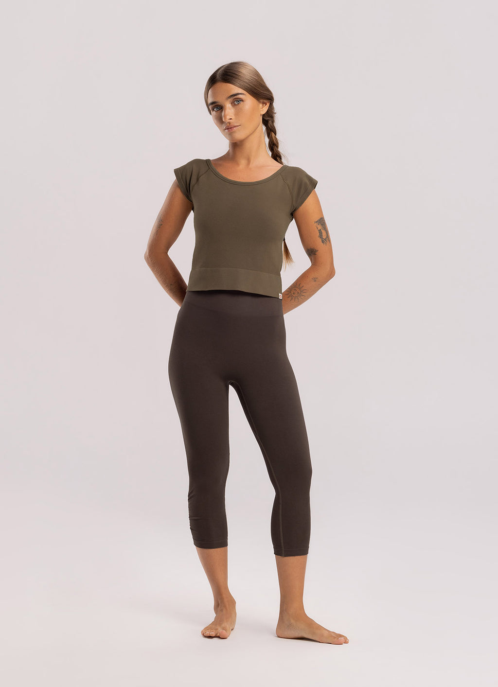 BUDHI MUDRA Seamless cap sleeve _3 Colors