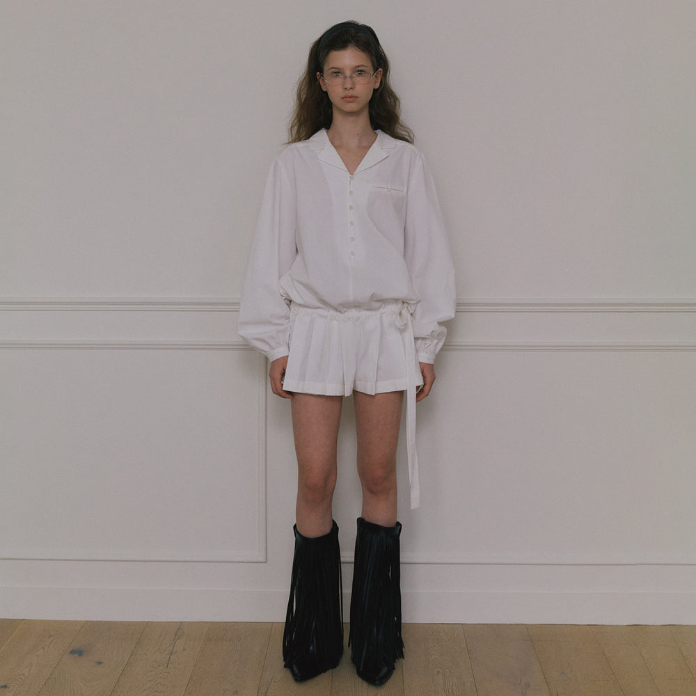 OVERDUE FLAIR OVERDUE FLAIR Jumpsuit White