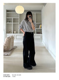 LHAS KLASSIC BORDER STRIPE T-SHIRT2_DARK NAVY