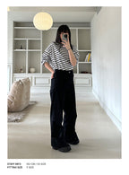 LHAS KLASSIC BORDER STRIPE T-SHIRT2_DARK NAVY