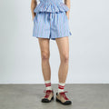 DAMSON MADDER (W) KRISSY PJ BOXER - BOLD BLUE STRIPE (BLUE)