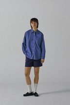THOMAS MORE TG1-SH11 Faded Shirt - [Blue Velvet]