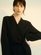 FLOW.1 FLOW.1 Jumpsuit Collar Belted