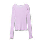 MICHIKO LONDON KOSHINO LAYERD SHEER TENCEL TOP LAVENDER PINK