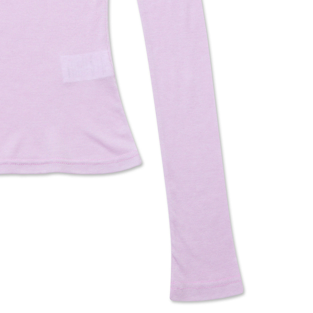 MICHIKO LONDON KOSHINO LAYERD SHEER TENCEL TOP LAVENDER PINK