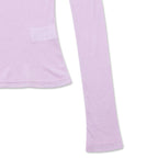 MICHIKO LONDON KOSHINO LAYERD SHEER TENCEL TOP LAVENDER PINK