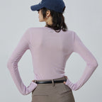 MICHIKO LONDON KOSHINO LAYERD SHEER TENCEL TOP LAVENDER PINK