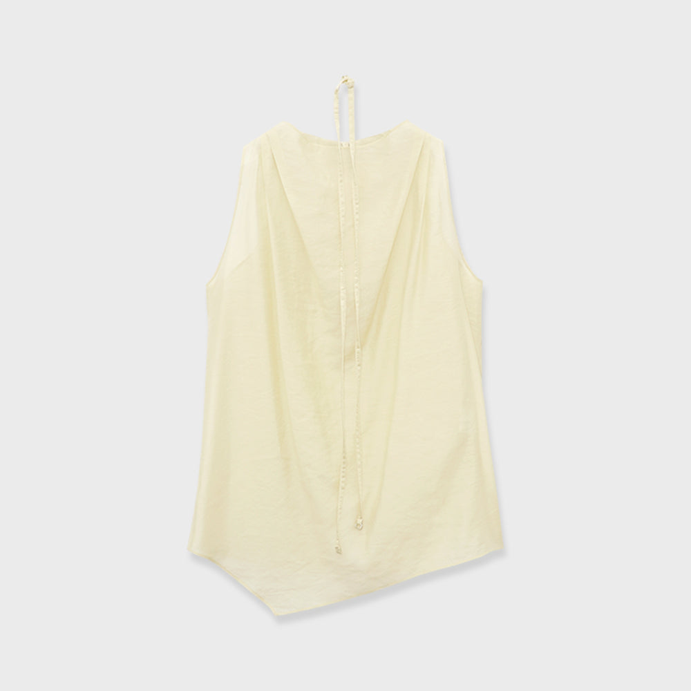 THE ANY [21st Order] Drape See-Through Blouse