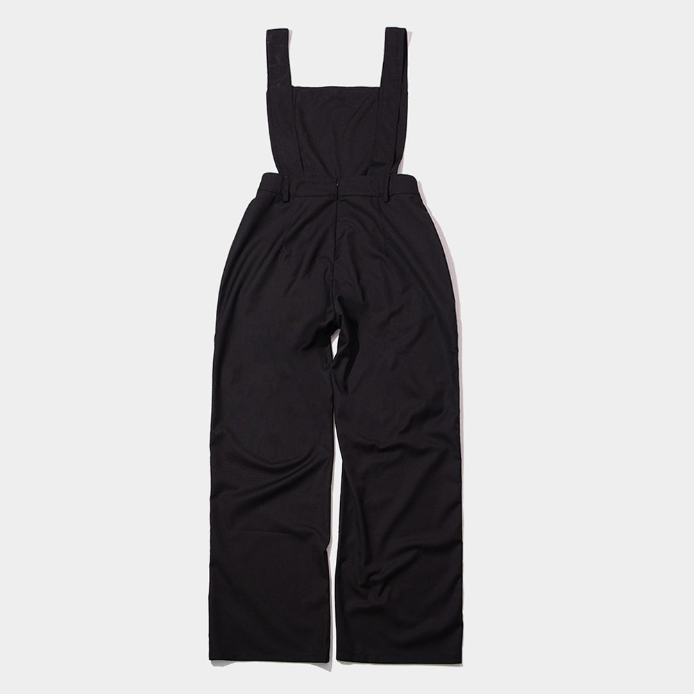 PLACE STUDIO PLACE STUDIO Wide Banding Long Jumpsuit Overall Pants