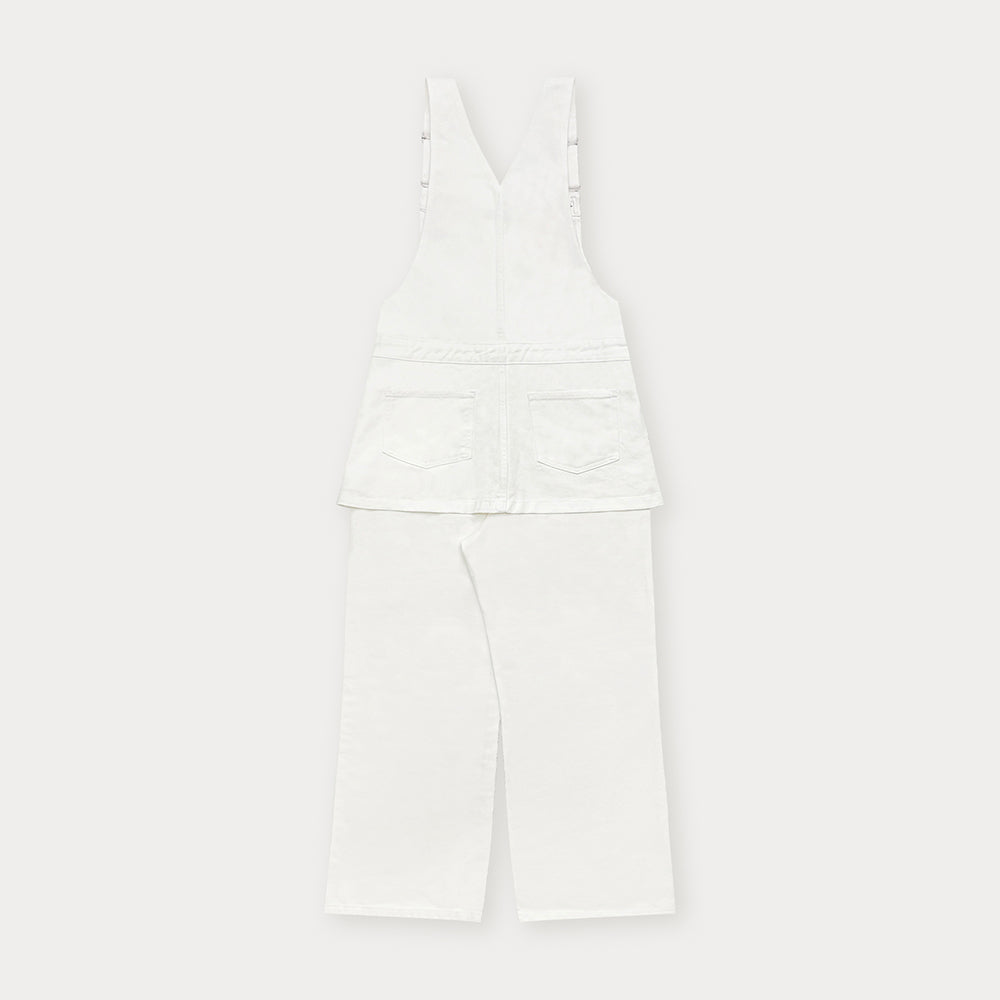 SOMEWHEREBUTTER SOMEWHEREBUTTER Jumpsuit Combi Cotton - Ivory