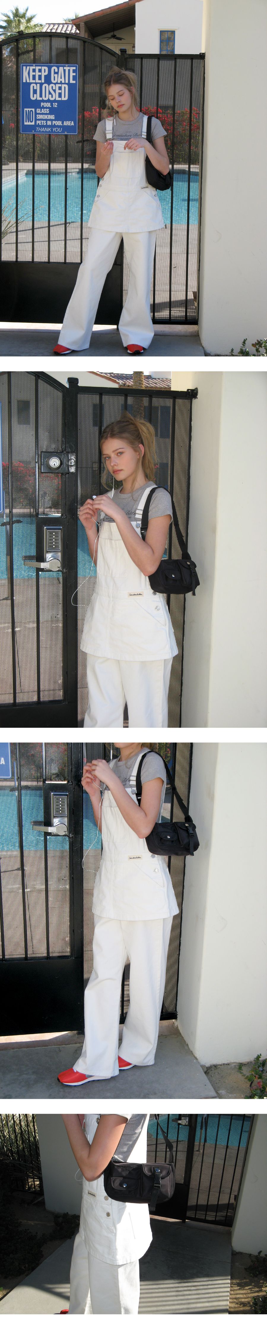 SOMEWHEREBUTTER SOMEWHEREBUTTER Jumpsuit Combi Cotton - Ivory