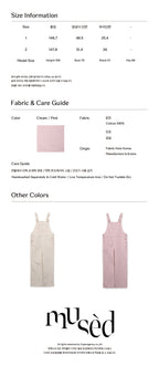 MUSED MUSED Jumpsuit Overall - Pink