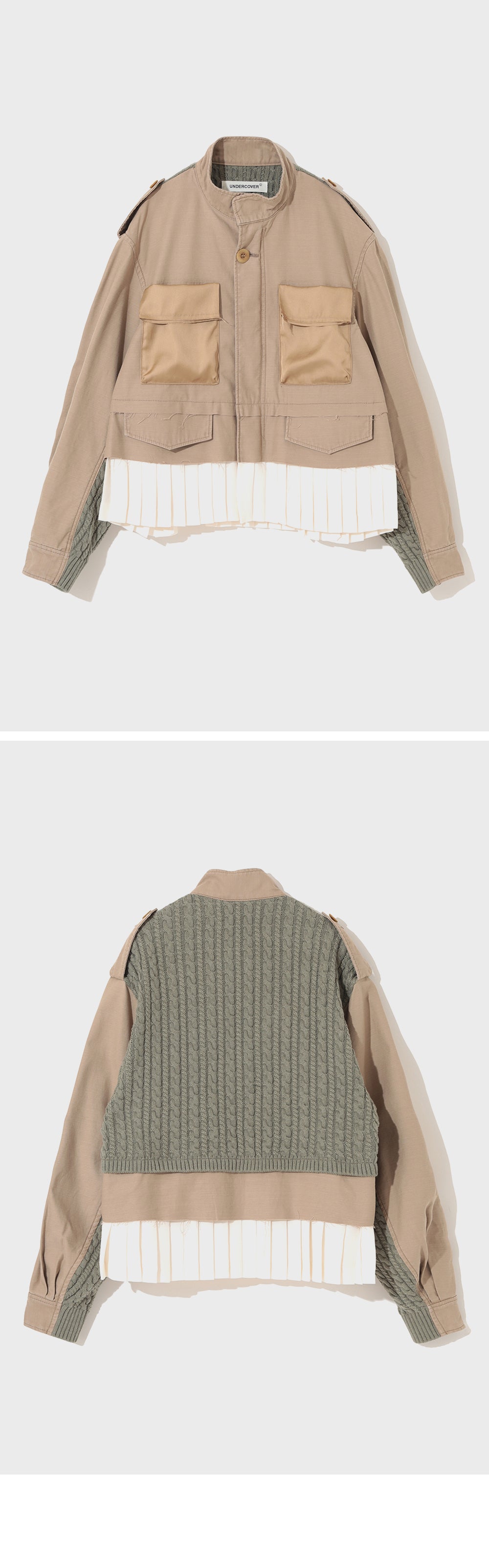 UNDERCOVER (W) BLOUSON (BEIGE) UP1E1208