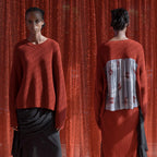 UNDERCOVER (W) SWEATER (DARK RED) UP1E1903