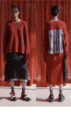 UNDERCOVER (W) SWEATER (DARK RED) UP1E1903