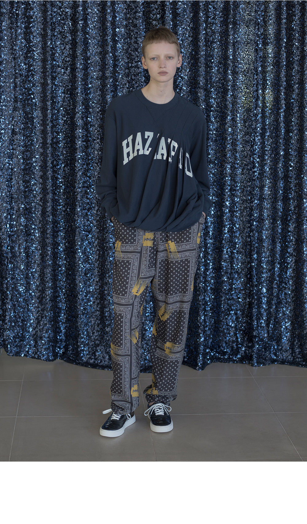 UNDERCOVER (W) PULLOVER (NAVY) UP1E1801-1