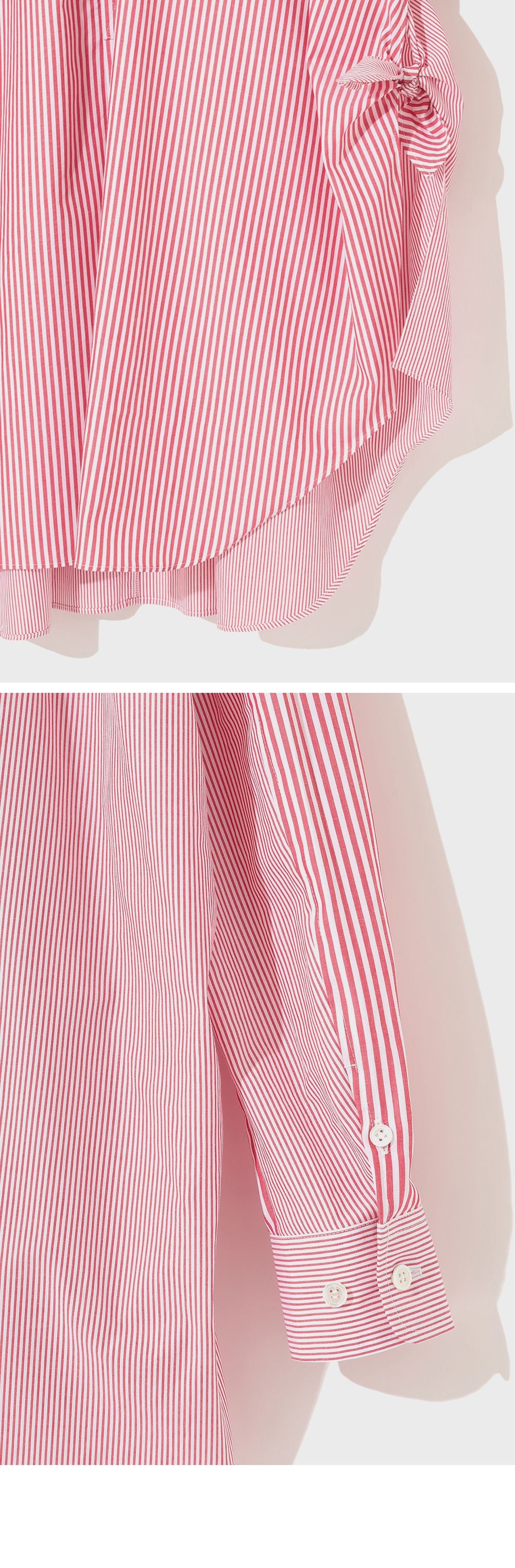 UNDERCOVER (W) SHIRT (RED ST) UP1E1405