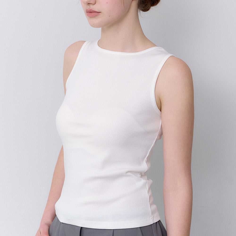TSH Scoop neck tank top t-shirt 3 colors