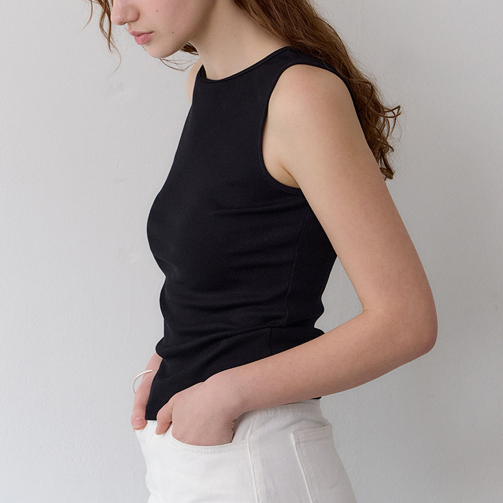 TSH Scoop neck tank top t-shirt 3 colors