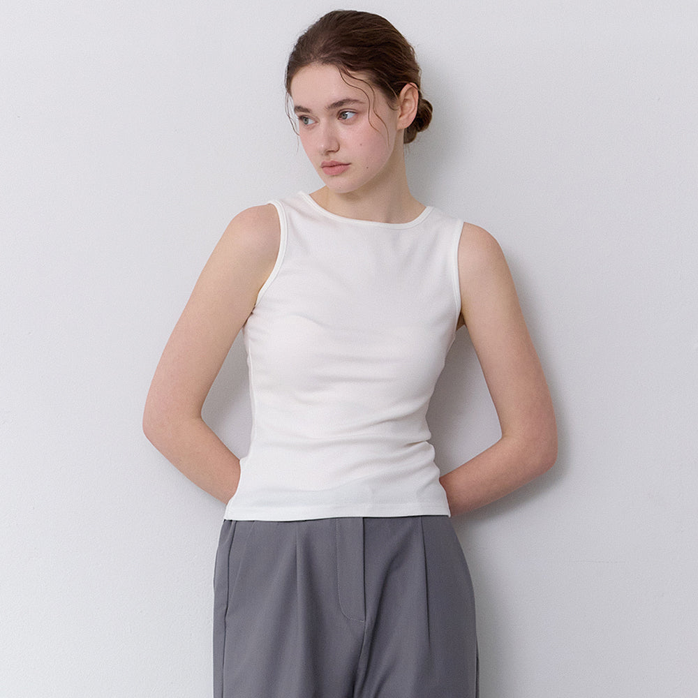 TSH Scoop neck tank top t-shirt 3 colors