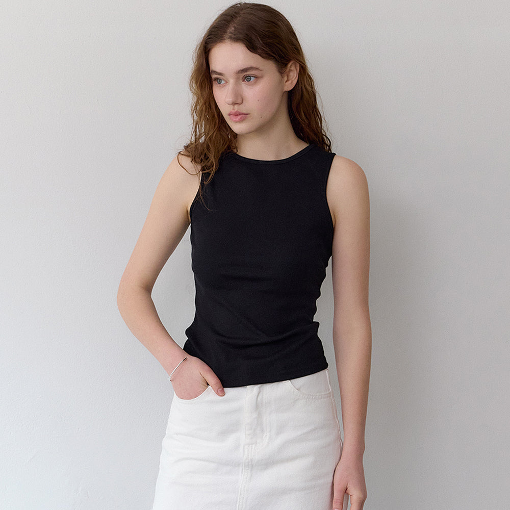 TSH Scoop neck tank top t-shirt 3 colors