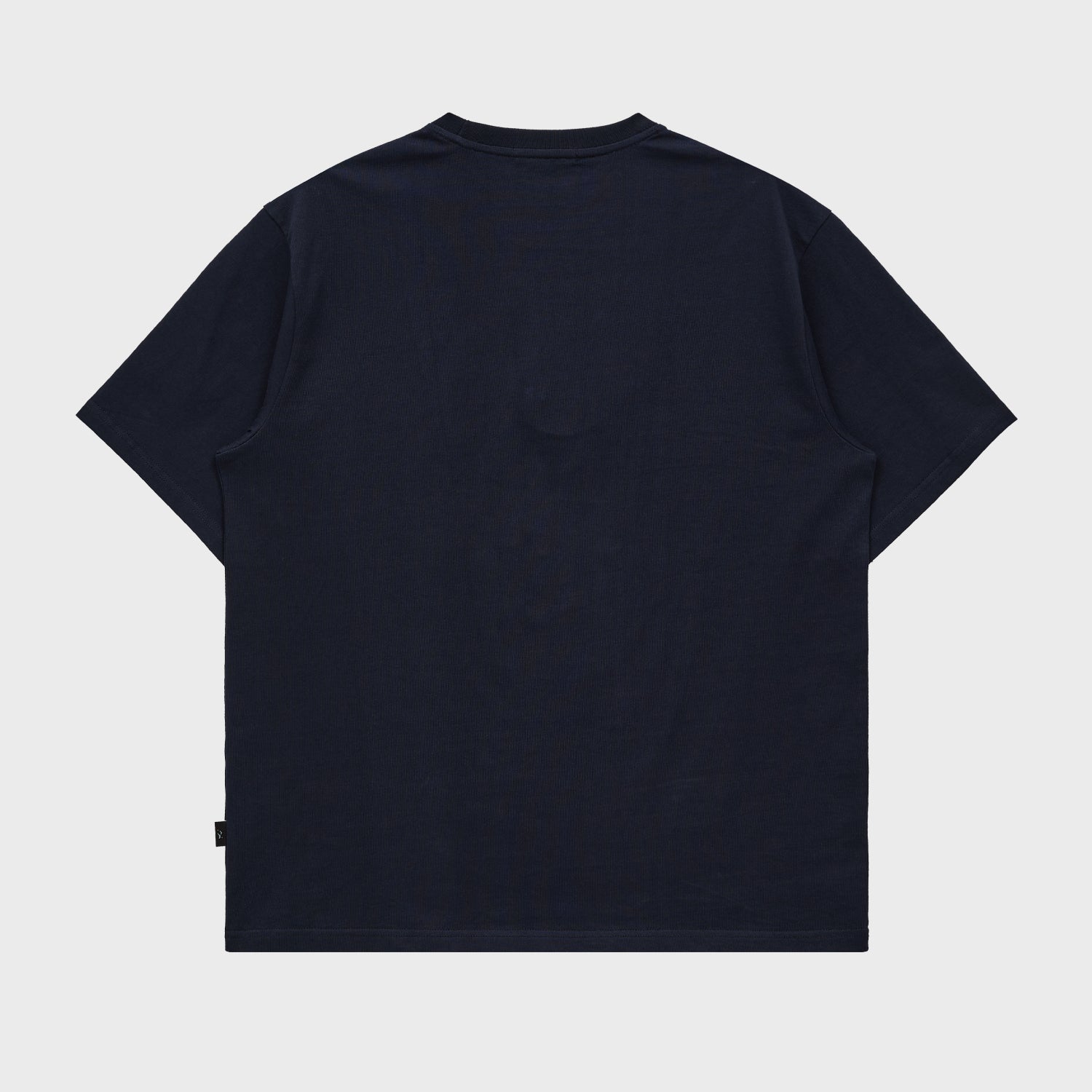WAIKEI [NCT WISH Riku wearing] I am HAPPY short sleeve t-shirt navy