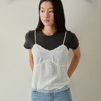 BLANK03 organic cotton rib t-shirt (5colors)