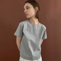 Studio Salt JENNIFER PLAT T-SHIRT_GRAY