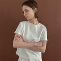 Studio Salt JENNIFER PLAT T-SHIRT_CREAM