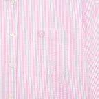 TTUDEMENT (Seersucker material) CLASSIC STRIPE SHIRT PINK