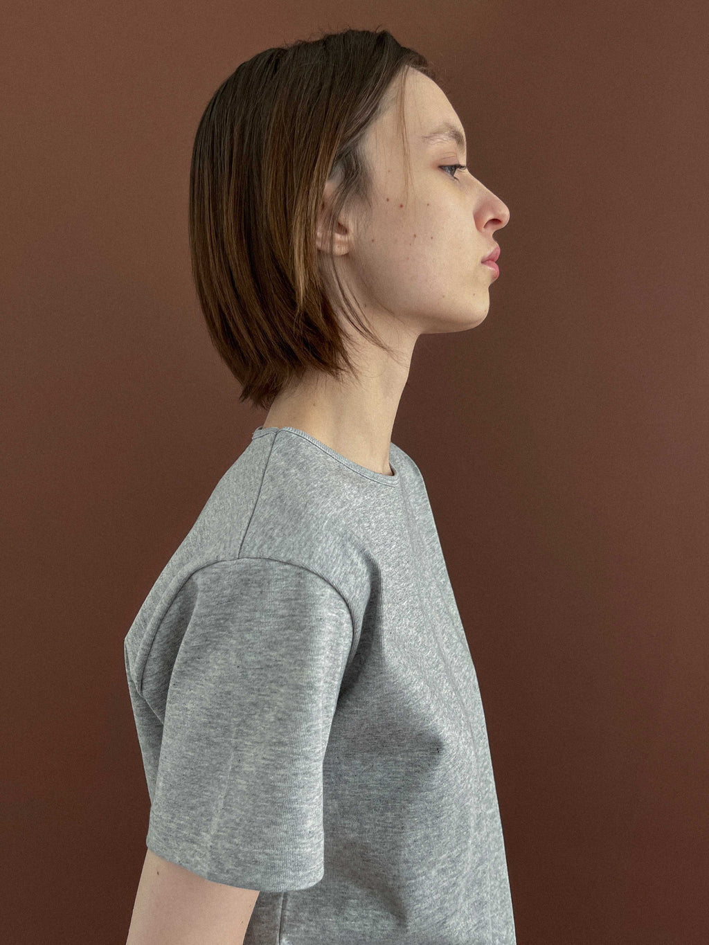 Studio Salt JENNIFER PLAT T-SHIRT_GRAY