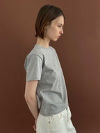 Studio Salt JENNIFER PLAT T-SHIRT_GRAY