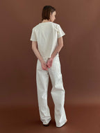 Studio Salt JENNIFER PLAT T-SHIRT_CREAM