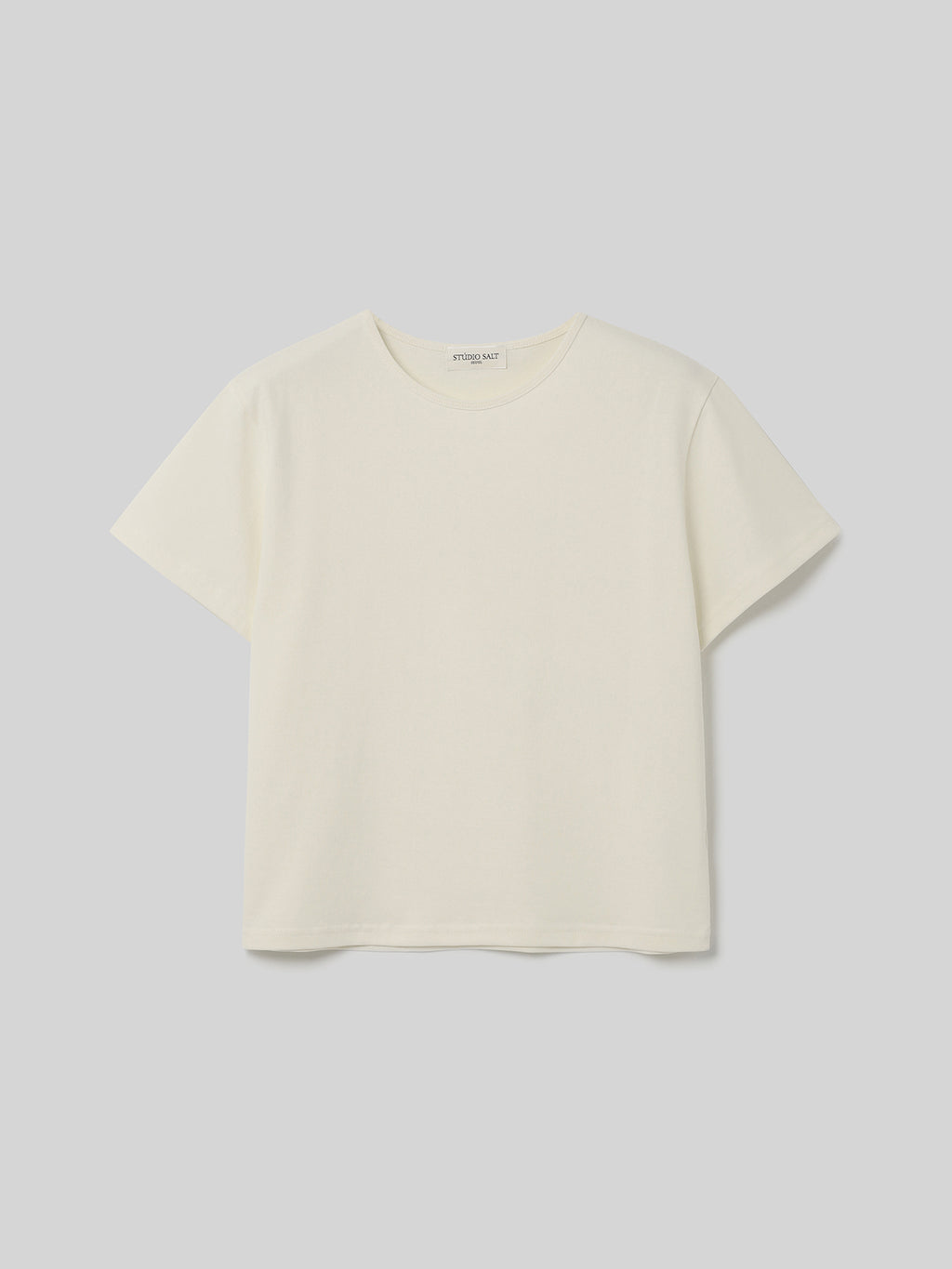 Studio Salt JENNIFER PLAT T-SHIRT_CREAM
