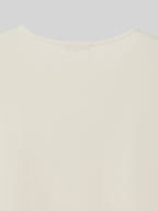 Studio Salt JENNIFER PLAT T-SHIRT_CREAM