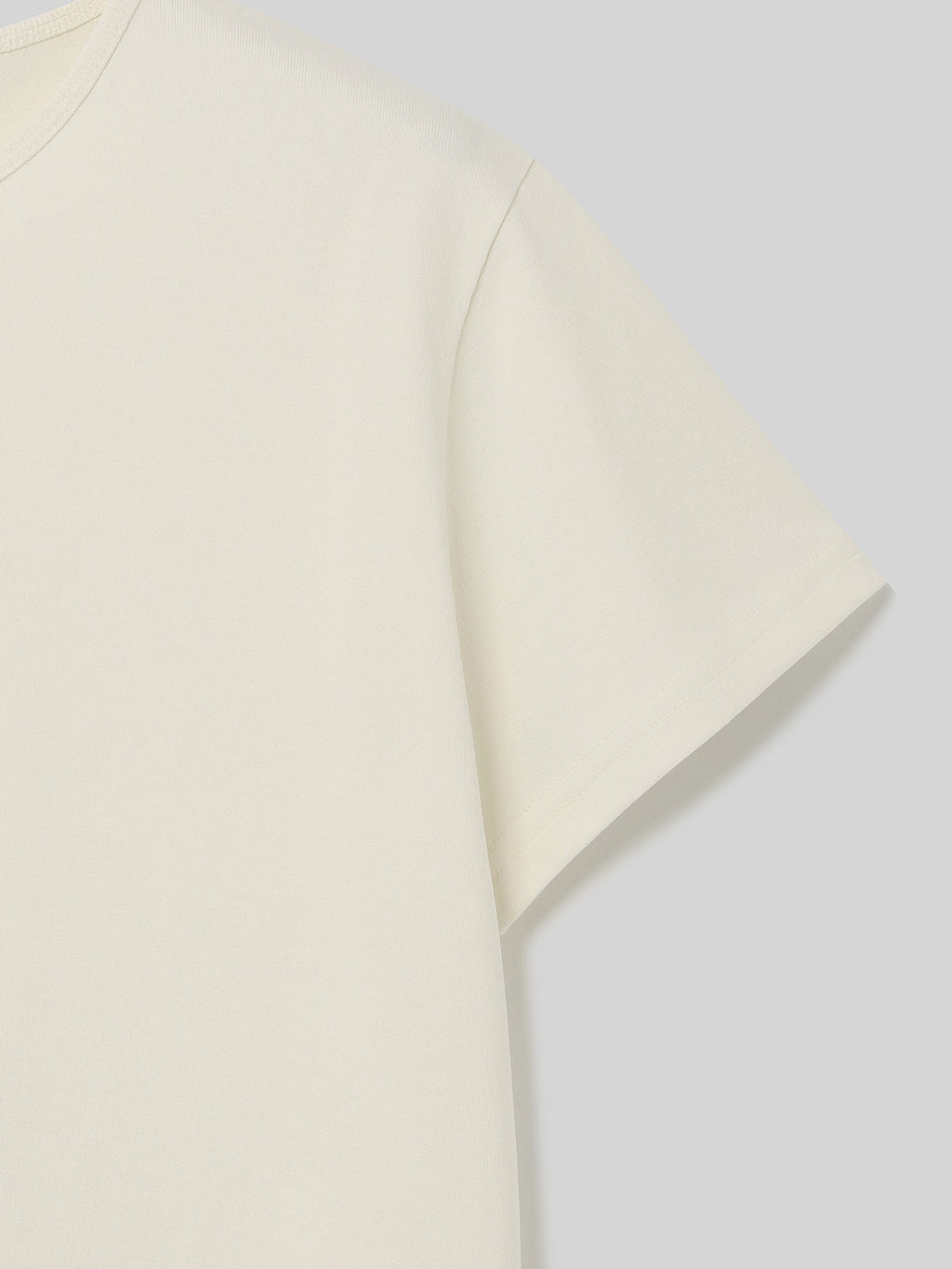 Studio Salt JENNIFER PLAT T-SHIRT_CREAM
