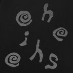 OHESHIO LOGO SLIM T-SHIRT, BLACK