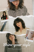 FRIVER07 Punching lace see-through shirt_White