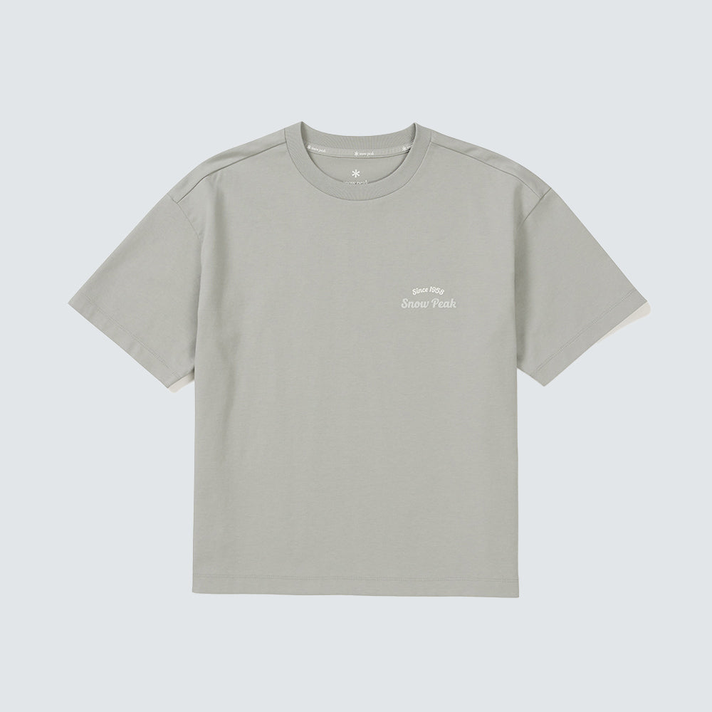 SNOWPEAK APPAREL Aerocool Women's Color Semi-Cropped Short Sleeve T-Shirt Mint (S25MWFTS77)