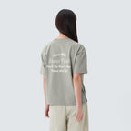 SNOWPEAK APPAREL Aerocool Women's Color Semi-Cropped Short Sleeve T-Shirt Mint (S25MWFTS77)
