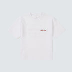 SNOWPEAK APPAREL Aerocool Women's Color Semi-Cropped Short Sleeve T-Shirt White (S25MWFTS77)