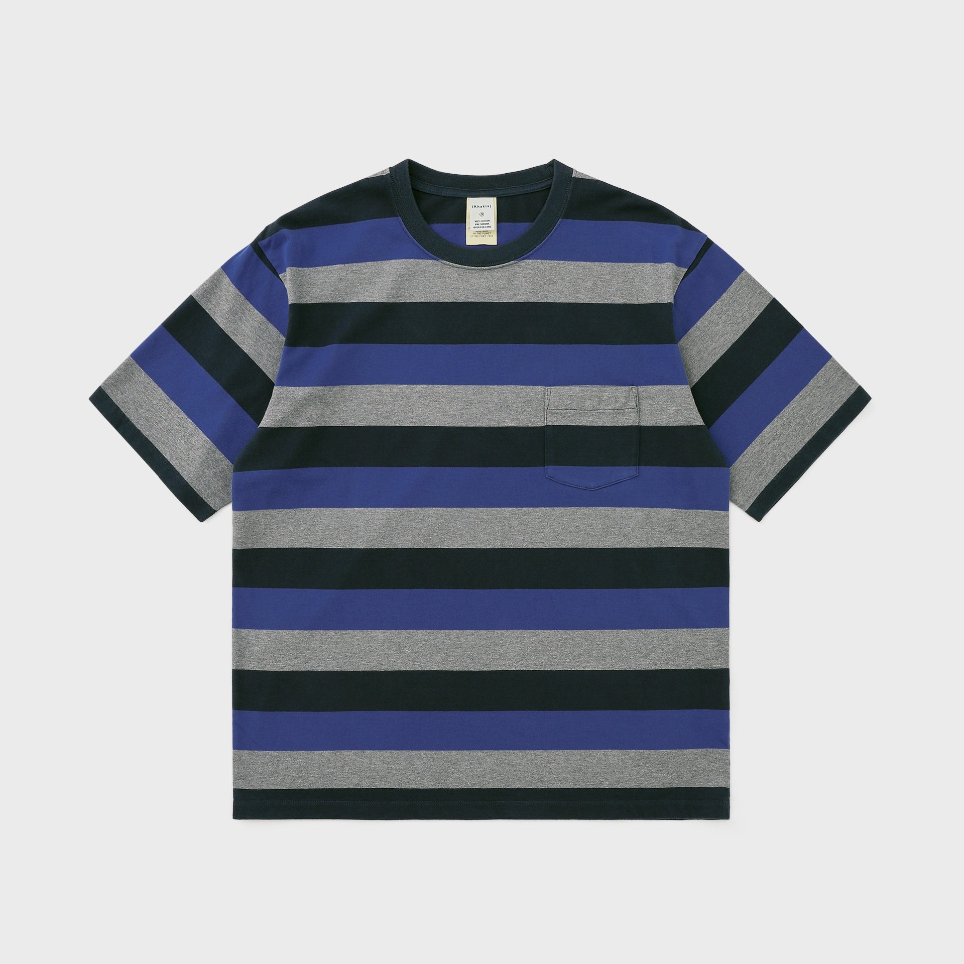 Khakis Block S/S Tee Navy