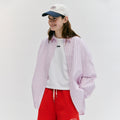 DEPOUND oversized stripe shirts - pink