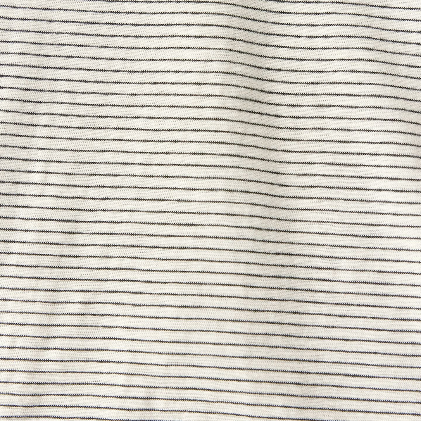 KOZNOK LB Striped Pure Cotton Women's Short Sleeve T-Shirt Layered Inner T-shirt