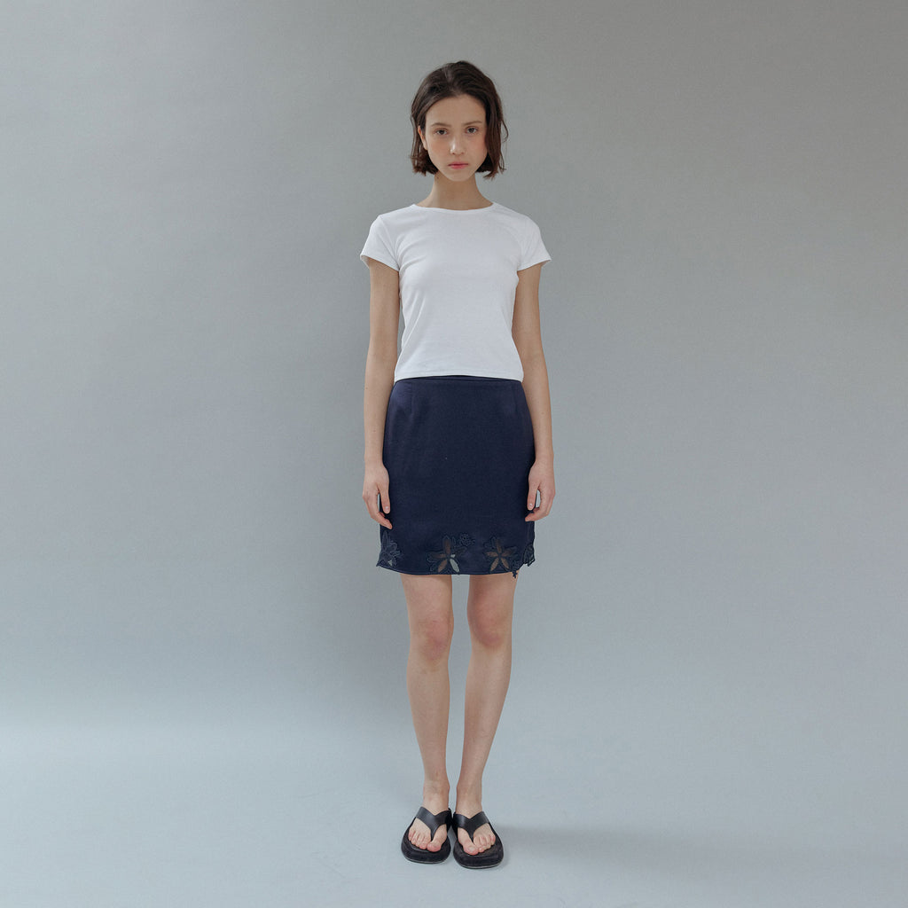 hetherment pure flex half t-shirts (white)