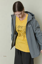 OOOWL 30S T SHIRT LOVE LOVE LOVE YELLOW