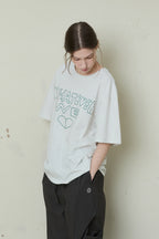 OOOWL 30S T SHIRT WHATEVER WE LOVE OATMEAL