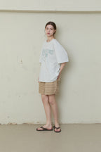 OOOWL 30S T SHIRT WHATEVER WE LOVE OATMEAL